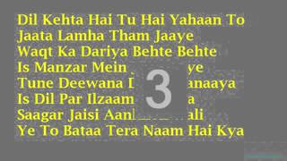 Chehra Hai Ya Kishore Kumar Hindi Full Karaoke with Lyrics1