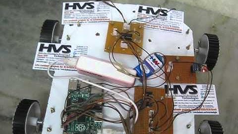 Embedded LINUX Raspberry Pi based WiFi controlled robot with Joystick & panic button