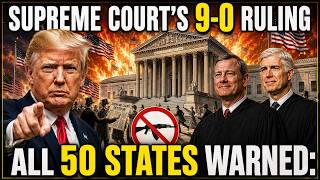 All 50 States WARNED: Supreme Court's 9-0 Ruling Just Changed U.S. Gun Laws Forever!