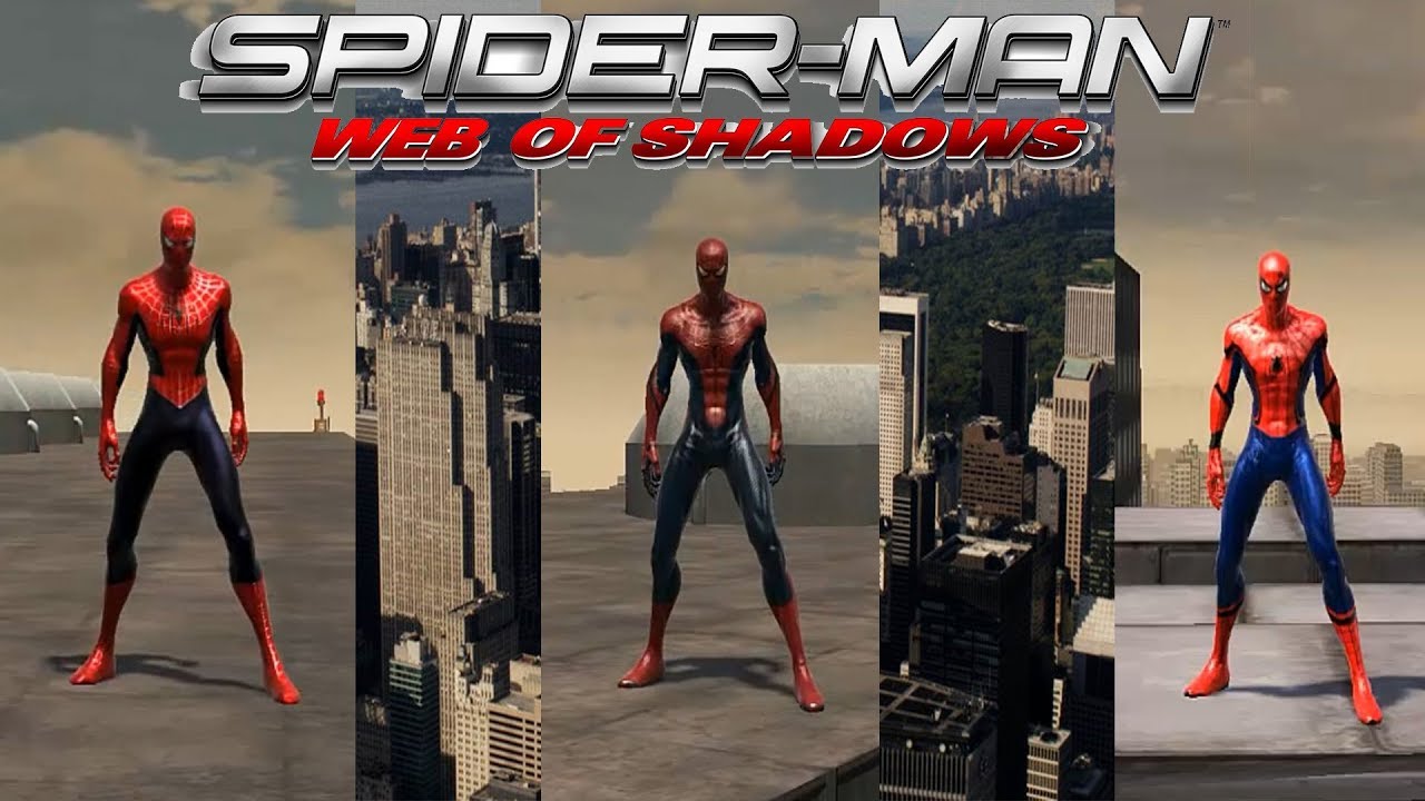 Spider-Man: Web of Shadows - КОСТЮМЫ ИЗ ФИЛЬМОВ - YouTube