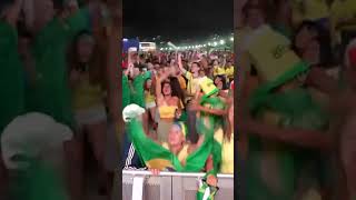 Fans on Copacabana Beach CELEBRATE Brazil’s equalizer vs. Morocco 🇧🇷