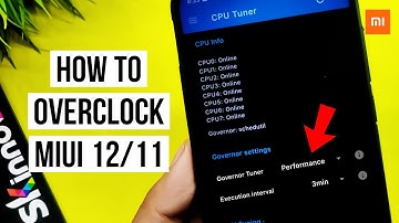 How To Overclock Miui 11/12 Device | Miui 12 New Performance Mode