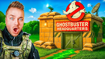 We Built a GHOSTBUSTERS BOX FORT to Catch a REAL Backyard GHOST!