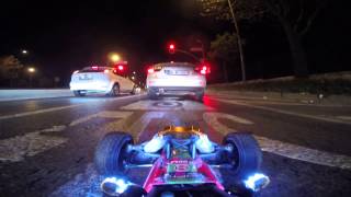 Driving my RC car at night in ISTANBUL traffic