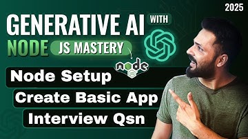 Generative AI with Node js in Hindi #2 Node js App Setup