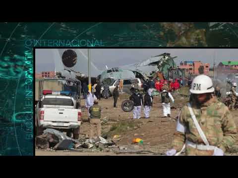 Vídeo Noticia: Celebran Misa en el lugar del accidente aéreo.