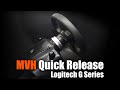 How to  mvh logitech quick release installation