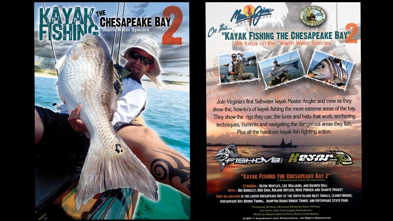 Kayak Fishing the Chesapeake Bay DVD Full Movie 