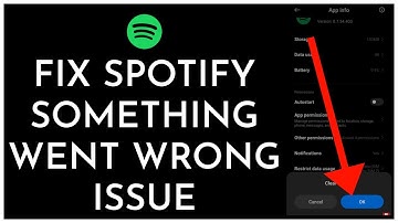 How to Fix Spotify Something Went Wrong Issue | Spotify Issue Solved | Spotify 2022