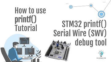 STM32 Beginners Guide Part4: SWV printf statements serial monitor debugging tutorial.