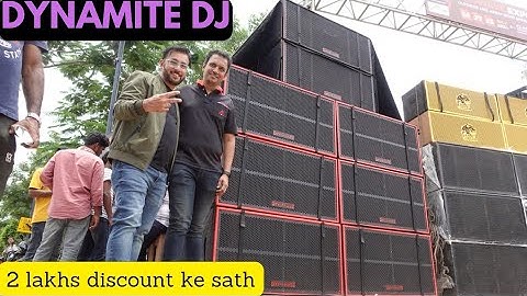 Dynamite DJ-installatie @VkiVan