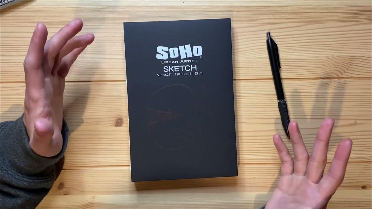 SoHo Urban Artist Brick Sketchbook Journals - Assorted Colors You Choose