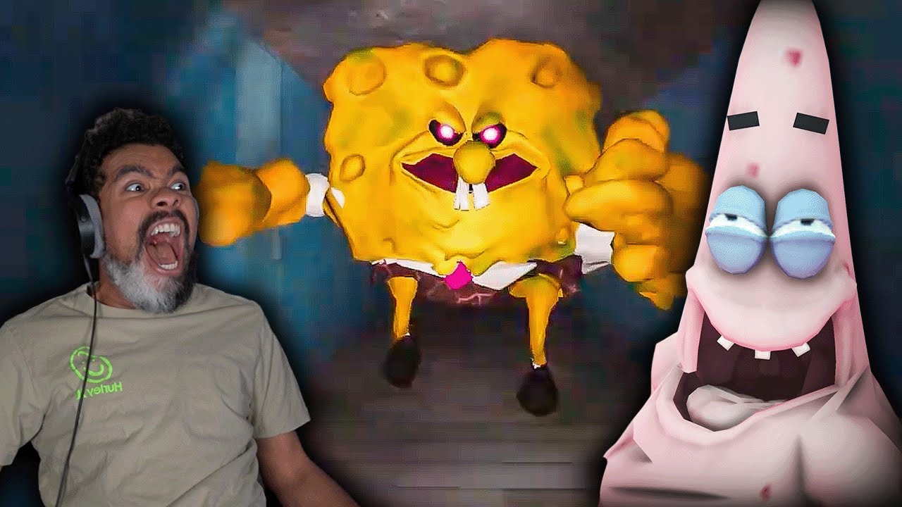 RR Olá Bob Esponja de Sorvete Jogos de terror Hadi Technologies Contém  anúncios - iFunny Brazil