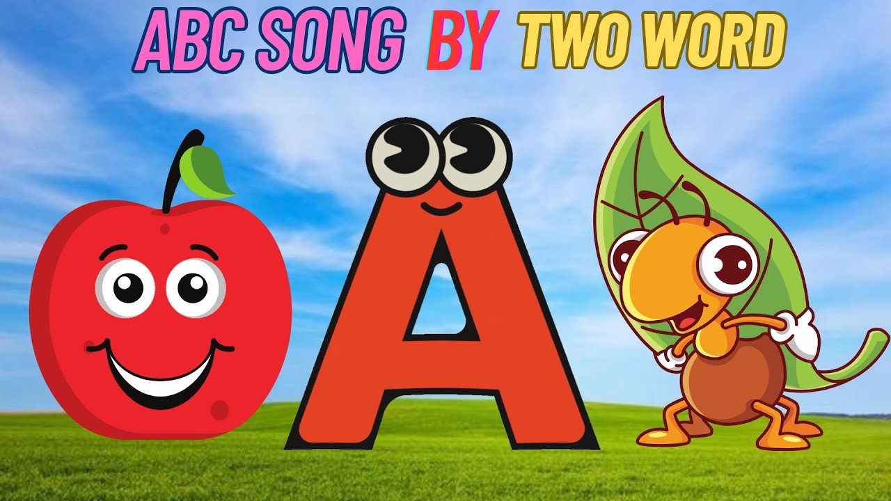 Phonics Song with TWO Words - A For Apple - ABC Alphabet Songs with ...