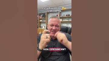 Facial Expressions 🤟ASL SIMCOM John 3:16 Silent Influence #silentinfluence #amazon #coda #asl #fyp