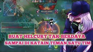 BUAT HELCURT TAK BERDAYA SAMPAI DIKATAIN TEMEN SATU TIM | TOP GLOBAL NATALIA TINGKAT RT