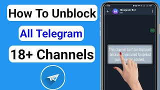 How To Solve ' This Channel Can't Be Displayed ' on Telegram [Android & iOS]