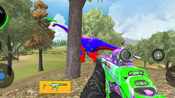 Wild Animal Hunter 3D - Dinosaur Hunter Game - Android Gameplay #107