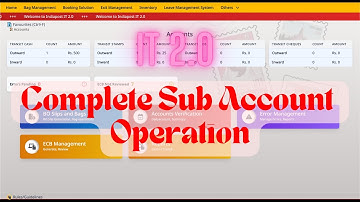IT 2.0 Post Office | Sub Account Complete workflow