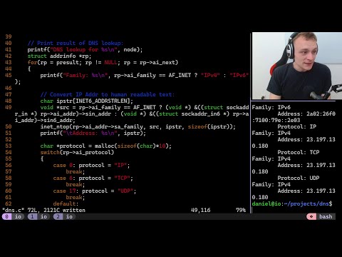 DNS Lookup from scratch