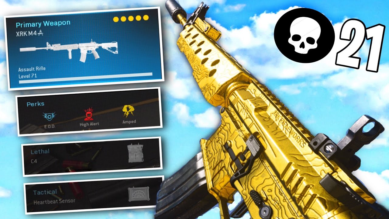 NO RECOIL BEST M4A1 CLASS SETUP in WARZONE! The MOST BROKEN GUN for