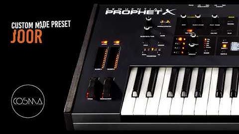 Prophet X demo - JOOR - custom made preset by CO5MA