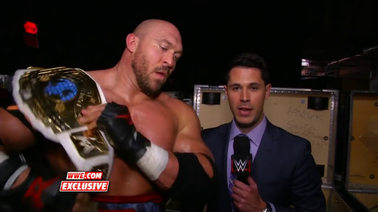 Ryback wins the intercontinental championship ryback wins fast title in ...
