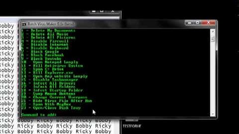 Batch Virus Maker