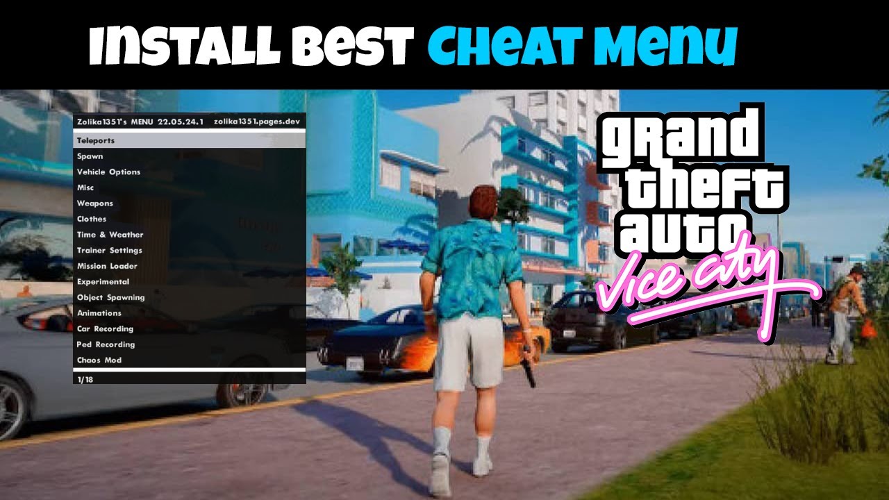 GTA Vice City Vice City New Cheat Hack Mod