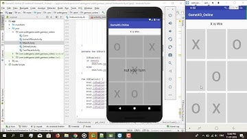عرض ما سيتم شرحه انشاء لعبة xo online