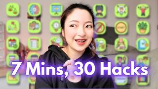 30 Productivity Hacks in 7 Minutes