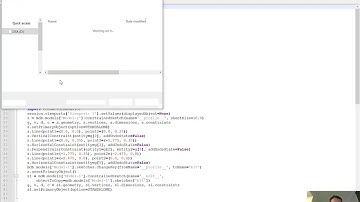 ABAQUS sketches using Python scripting and Macro manager
