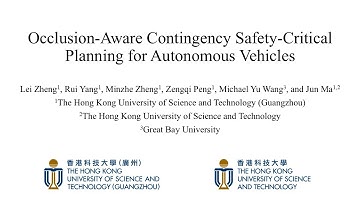 Occlusion-Aware Contingency Safety-Critical Planning for Autonomous Vehicles
