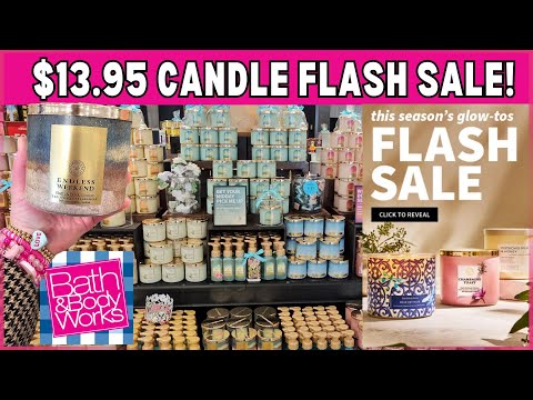 Bath & Body Works $13.95 CANDLE FLASH SALE | LAST DAY FOR $3.95