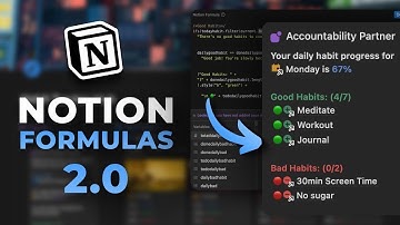How To Create A Notion Formula That Keeps You Accountable