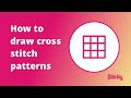 How to draw cross stitch patterns on iPhone, iPad & Android (Stitchly Tutorial)