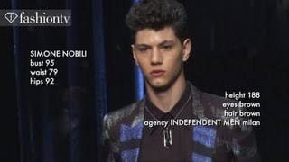 Simone Nobili, Top Male Model at Fashion Week Spring/Summer 2013 | FashionTV FMEN