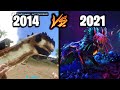 Evolution of Ark: Survival Evolved - From 2014 to 2021