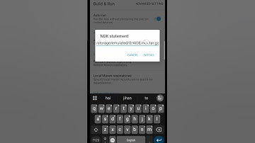 HOW TO SETUP AIDE + NDK