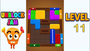 Unblock Jam Level 11 Walkthrough Solution