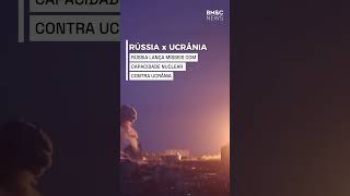 Rússia lança Míssil com capacidade nuclear contra Ucrânia #guerra #russia #ucrania