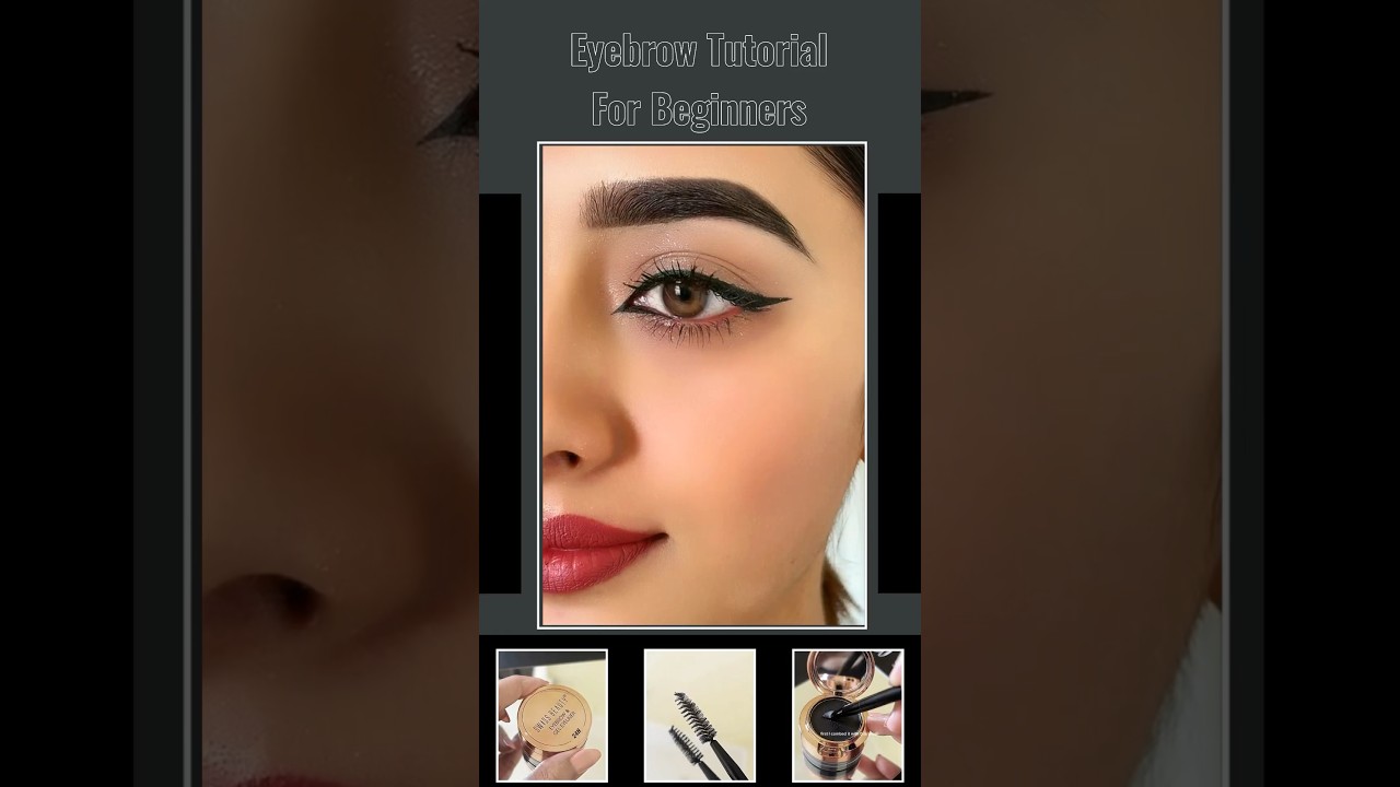 Eyebrow Tutorial For Beginners🖤 