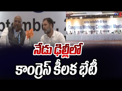 నేడు ఢిల్లీలో కాంగ్రెస్ కీలక భేటీ | Congress Key Meeting In Delhi | CM Revanth Reddy | TV5 News - TV5NEWS