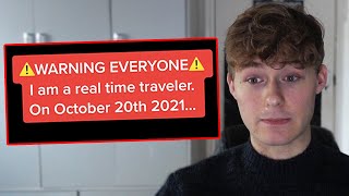 Did This TikTok 'Time Traveler' Predict October 2021?