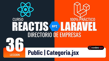 Curso React JS y Laravel 👉 Página Categoría 👈 Programando un directorio de empresas