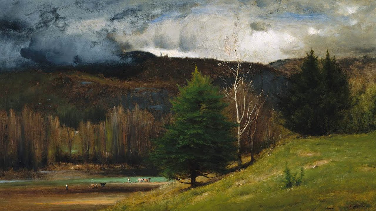 アメリカの風景画の父」ジョージ・イネス(George Inness)の絵画 - YouTube