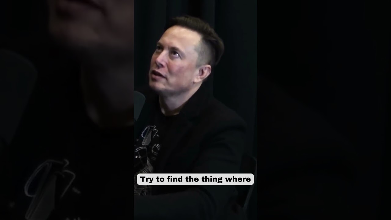 Elon Musk’s advice to young adults for finding passion, purpose and meaning.