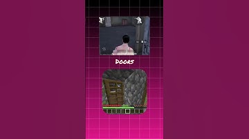 Doors in Minecraft vs Beamng Drive.....#beamngdrive #beamngnoob #beamng #gaming #beamngr