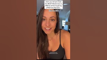Try #MCAT Masterclass! A free resource with lecture videos/notes on MCAT science🧬 Link in comments🔗