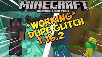 *WORKING* Duplication Glitch 1.16.2 Minecraft Bedrock Duplication Glitch (PS4, MCPE, XBOX) *ANY ITEM
